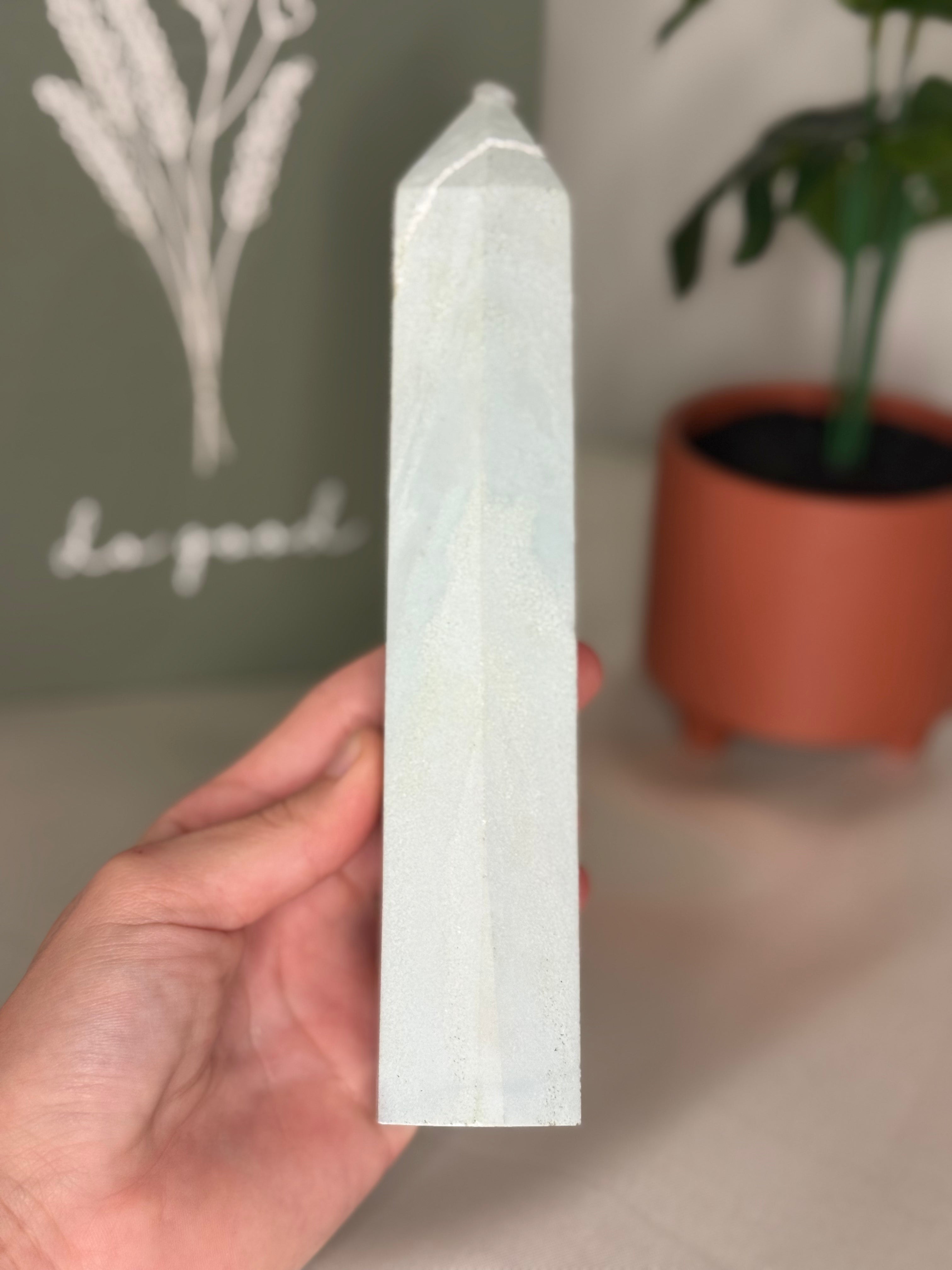 Caribbean calcite tower