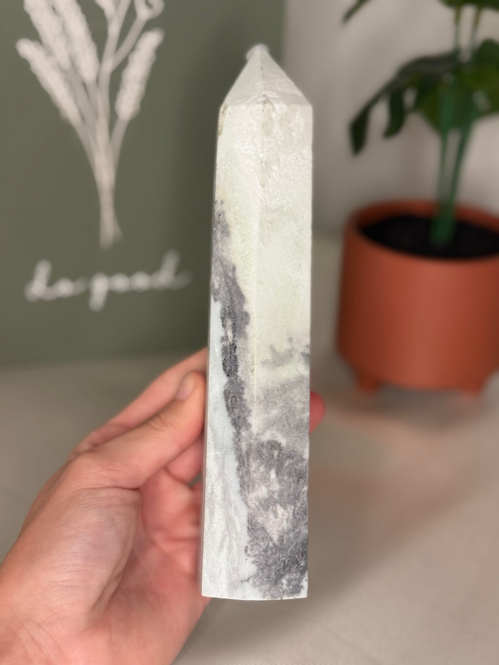 Caribbean calcite tower
