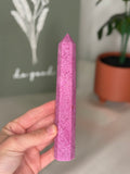 Honeycomb ruby tower (uv reactive)