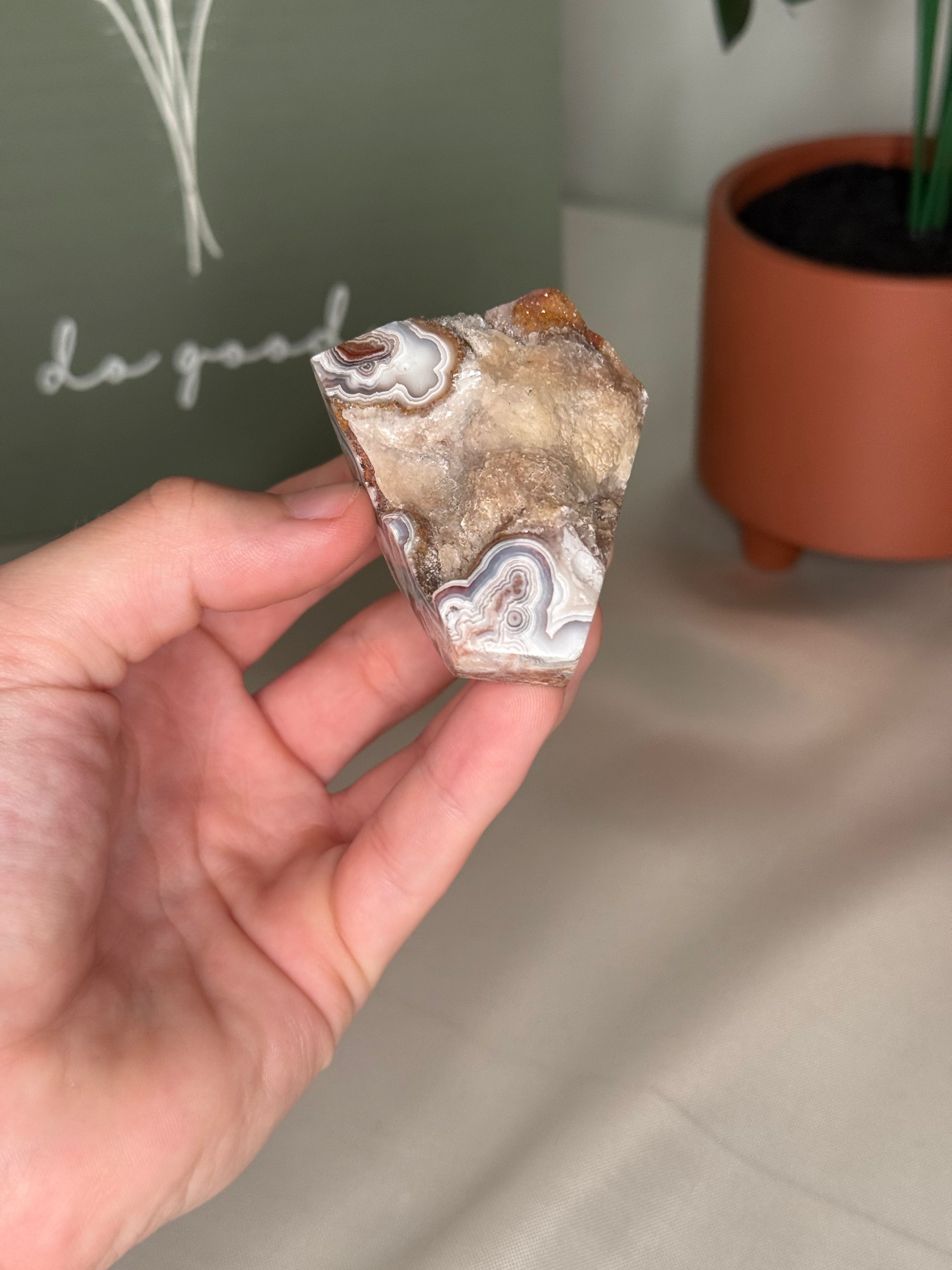 Mexican crazy lace agate freeforms