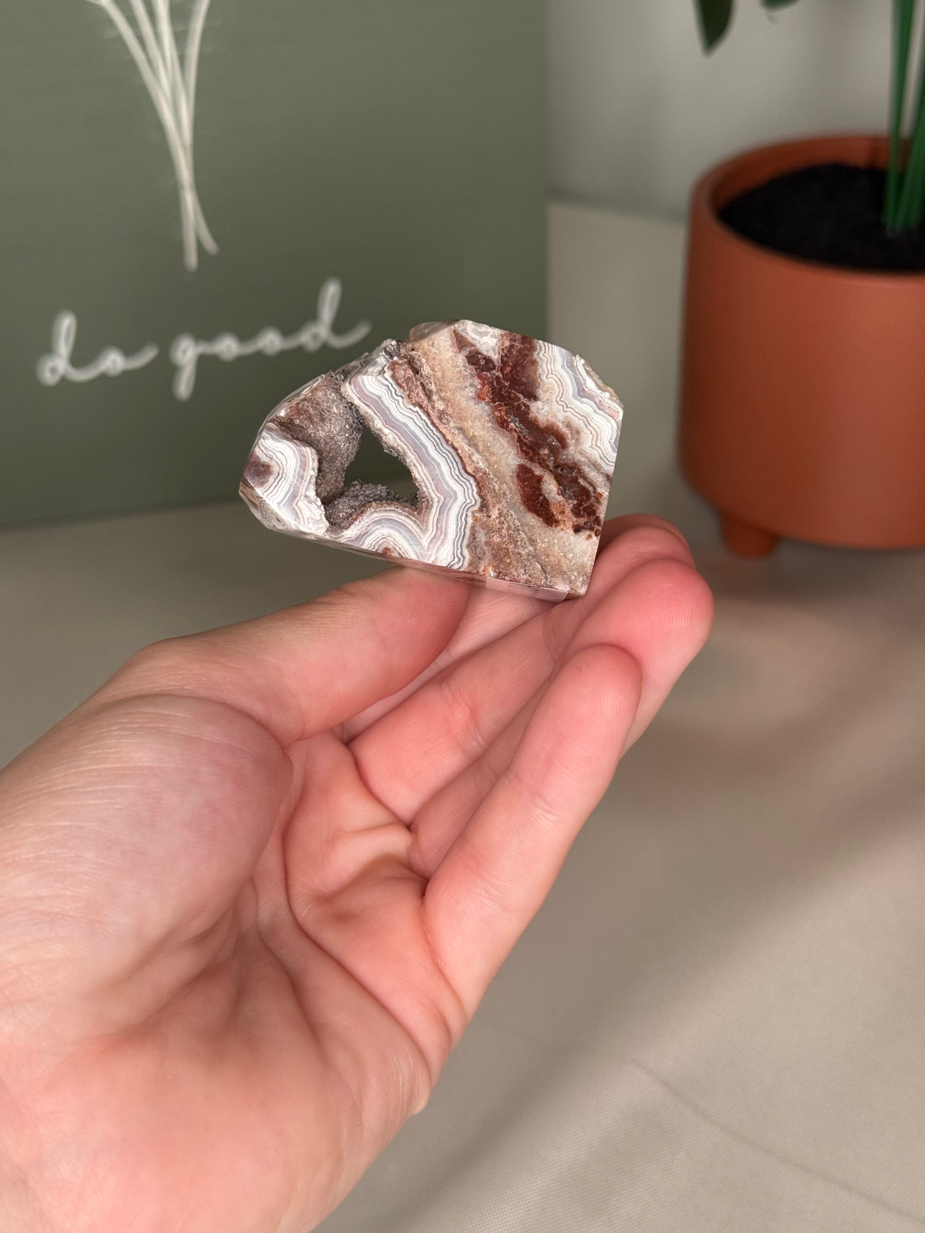 Mexican crazy lace agate freeforms