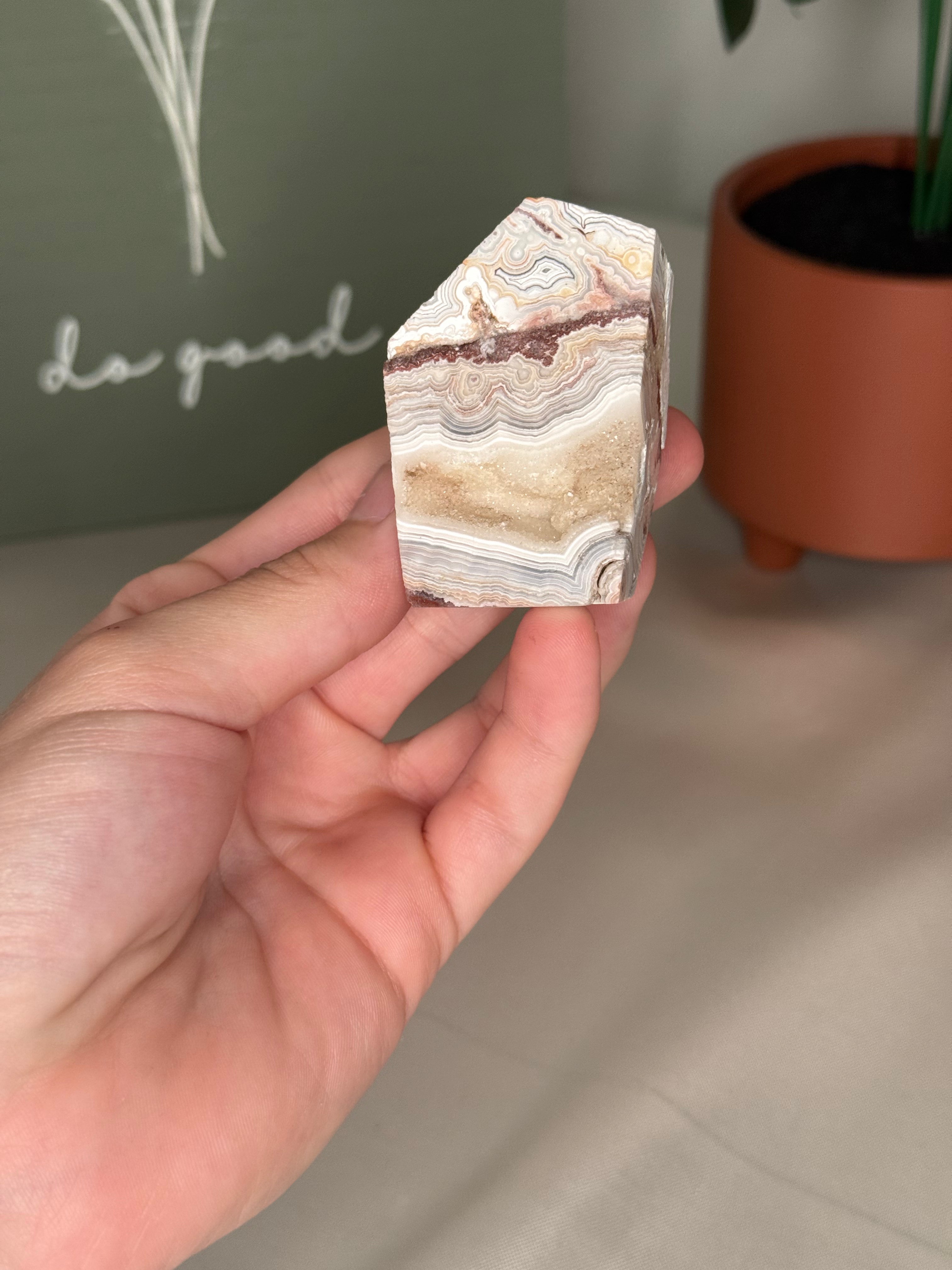 Mexican crazy lace agate freeforms