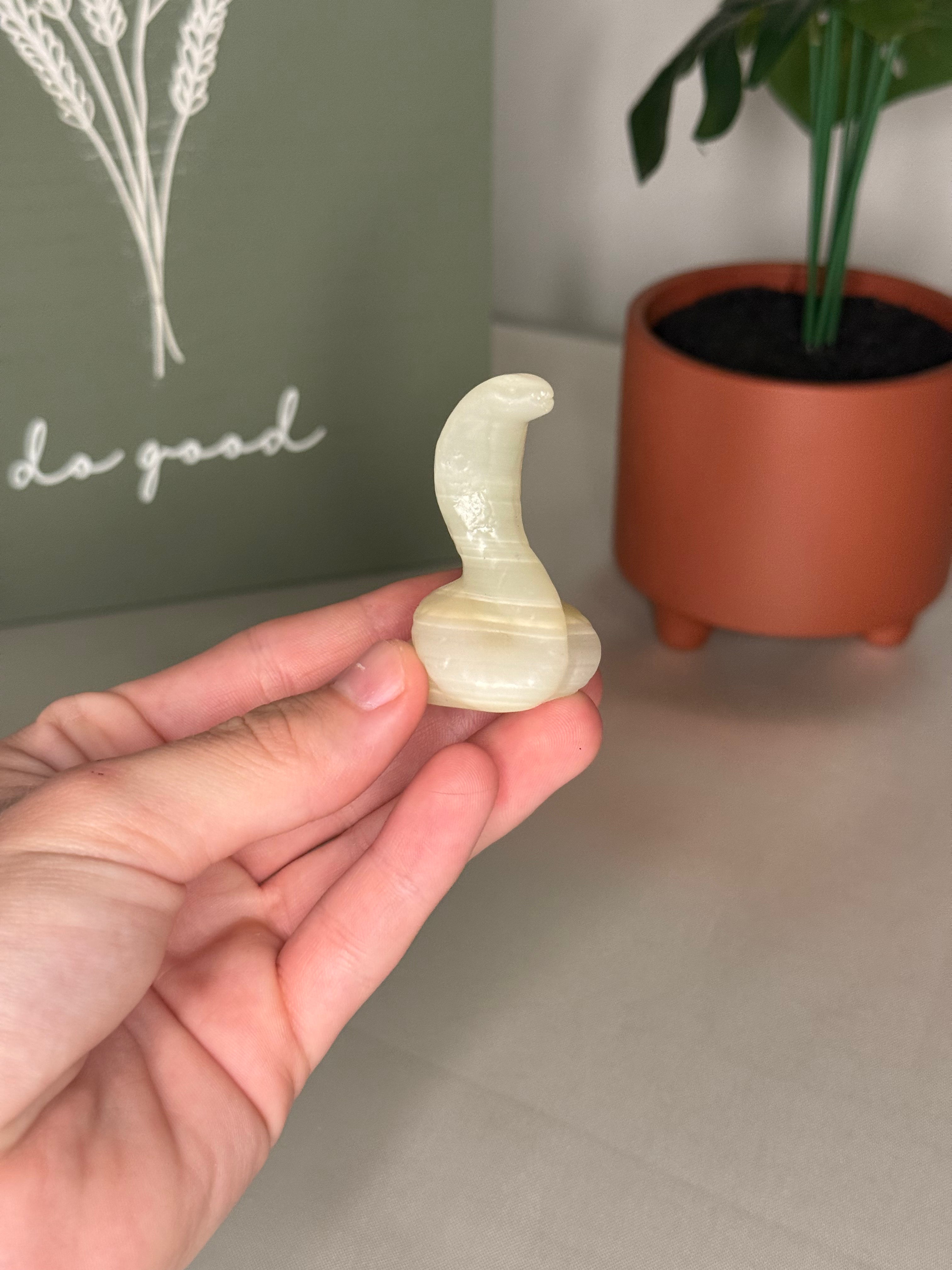 Calcite snake