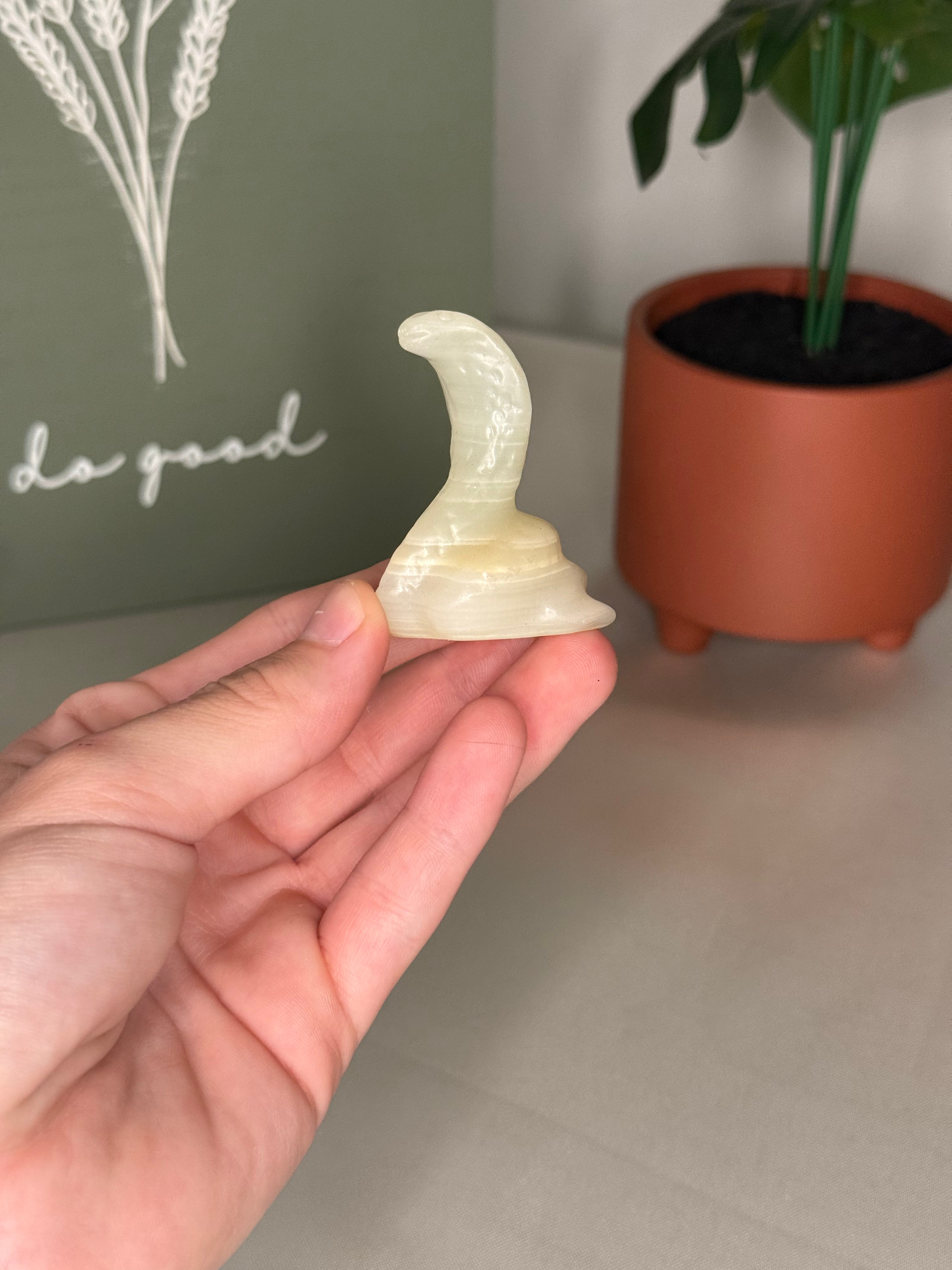 Calcite snake