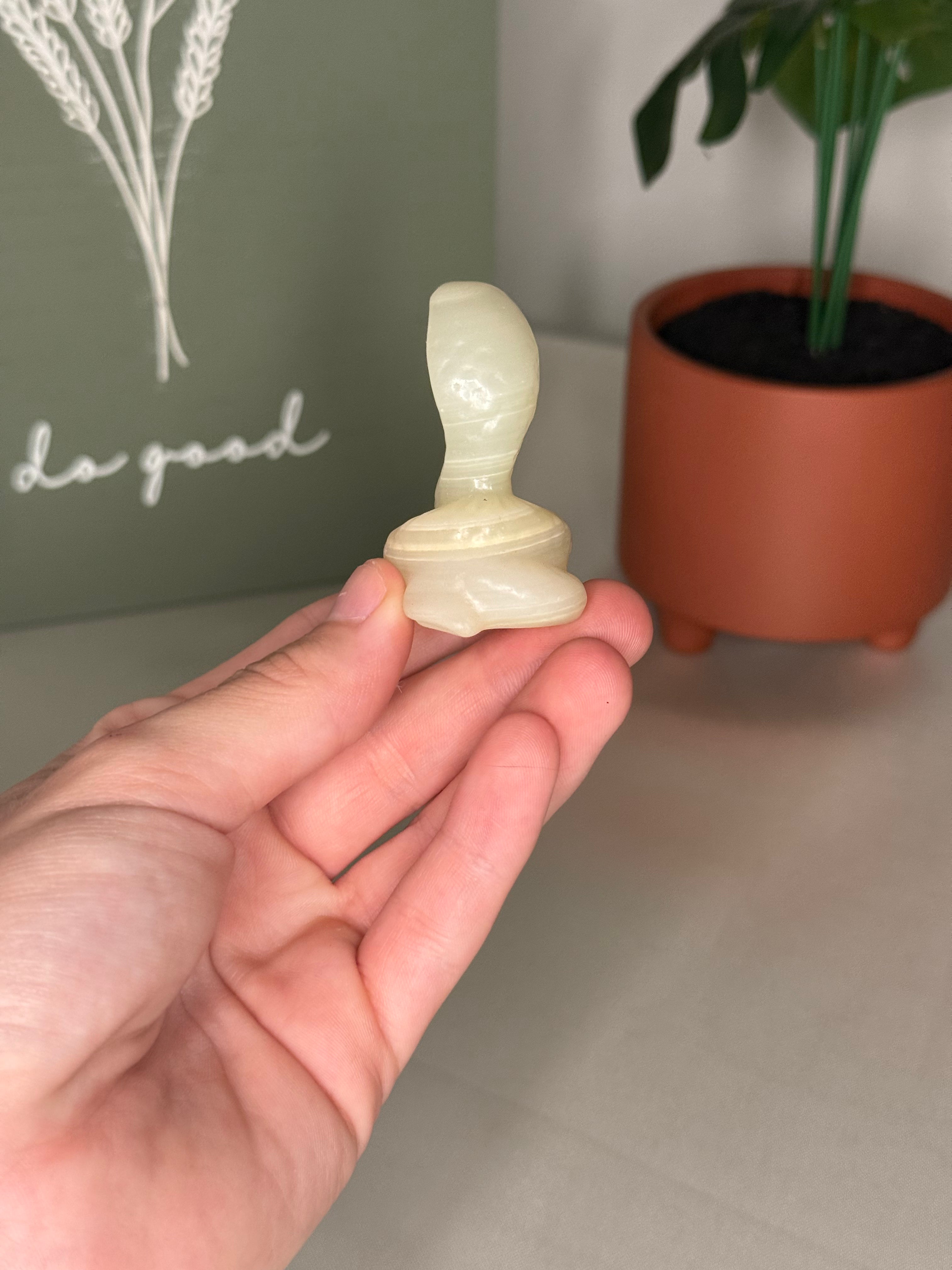 Calcite snake