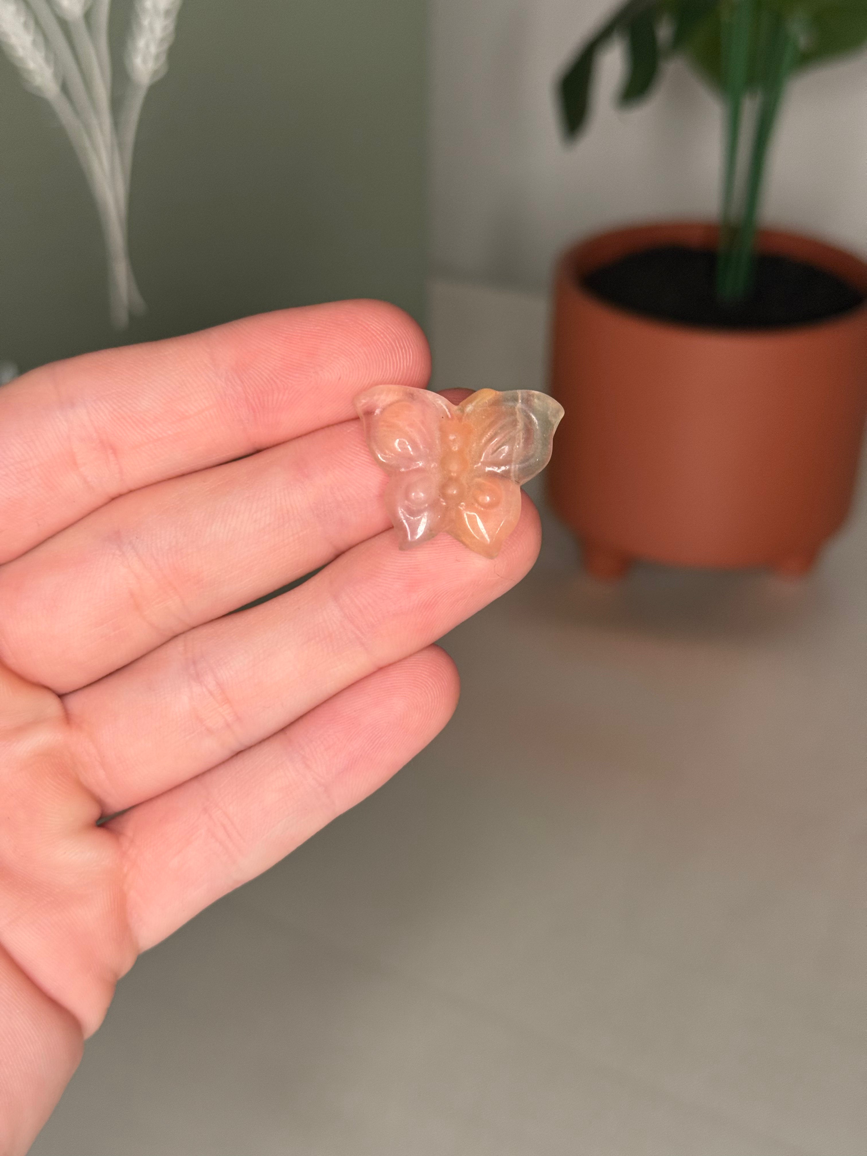 Fluorite carvings
