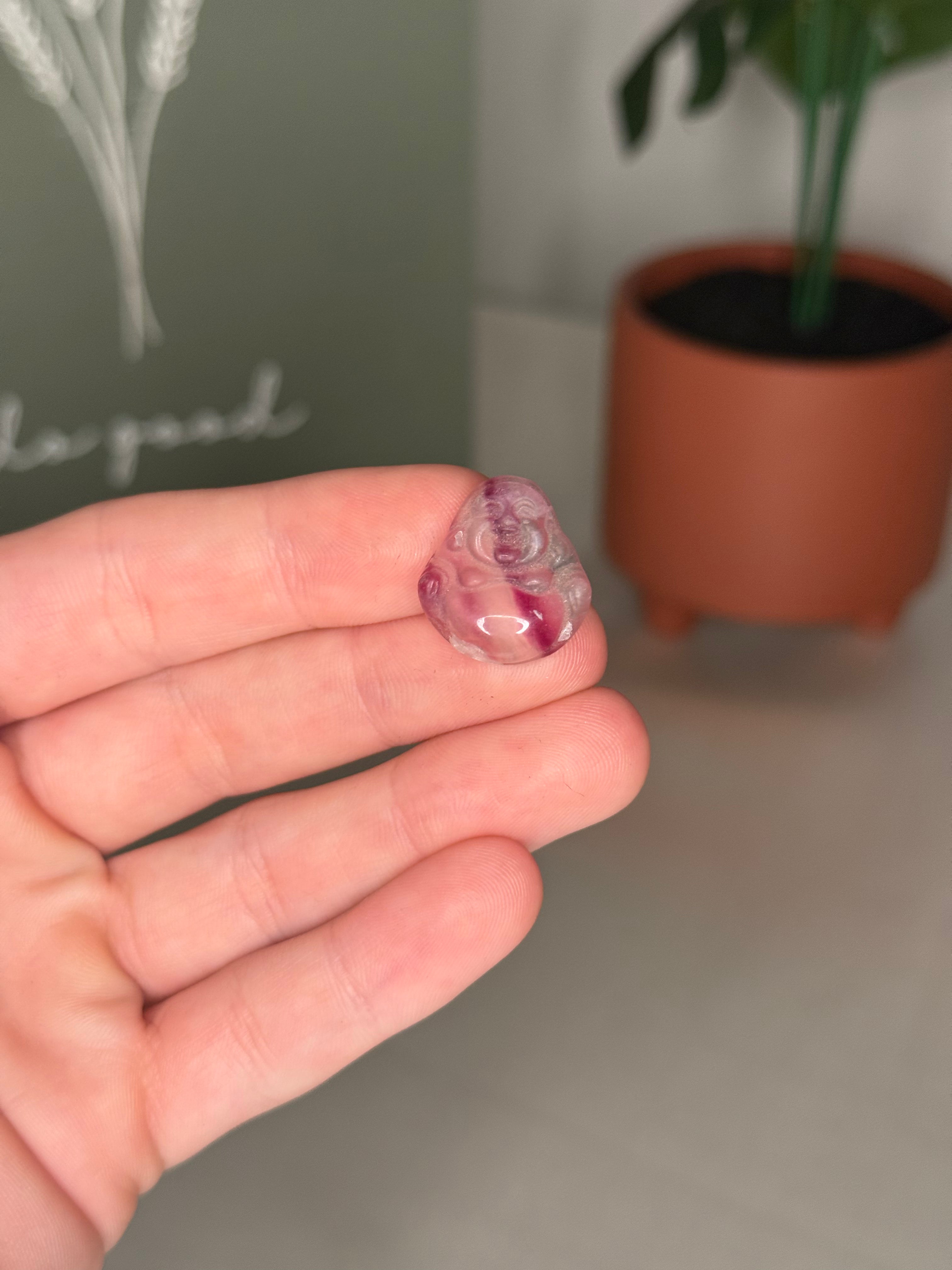 Fluorite carvings
