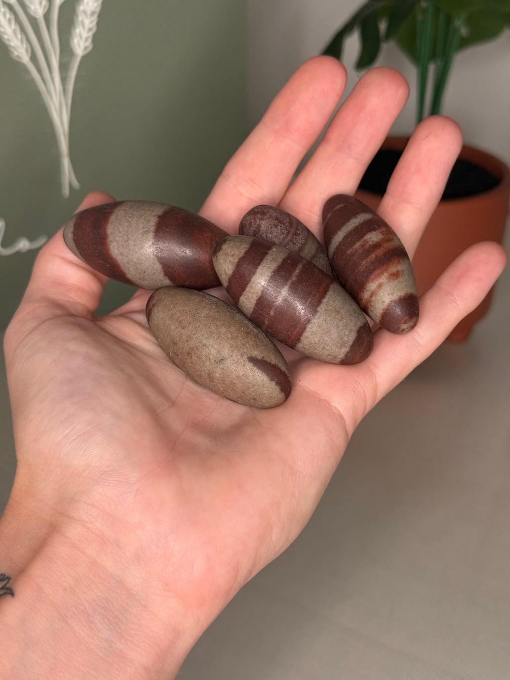 Shiva lingam stones