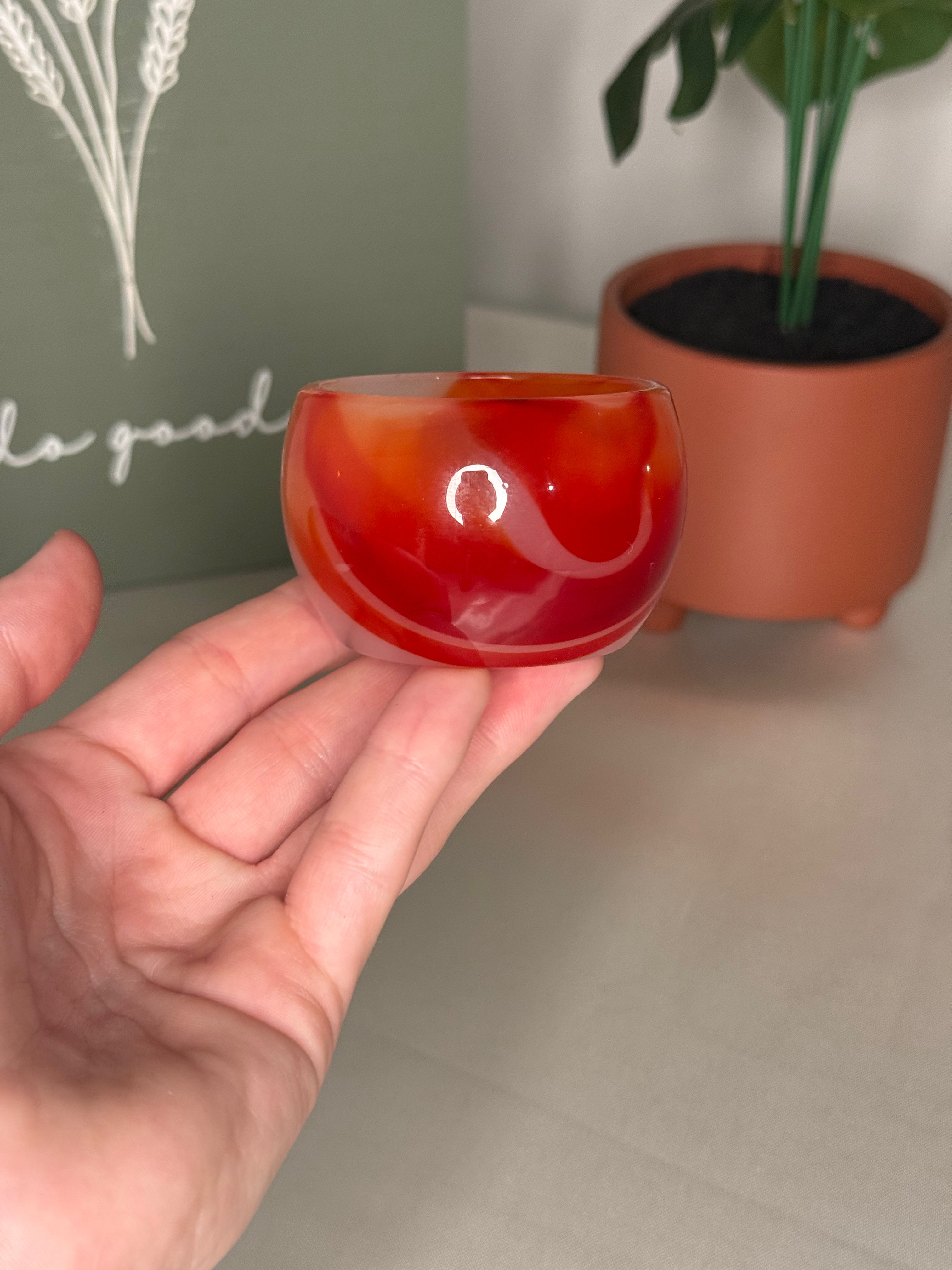 Agate bowl