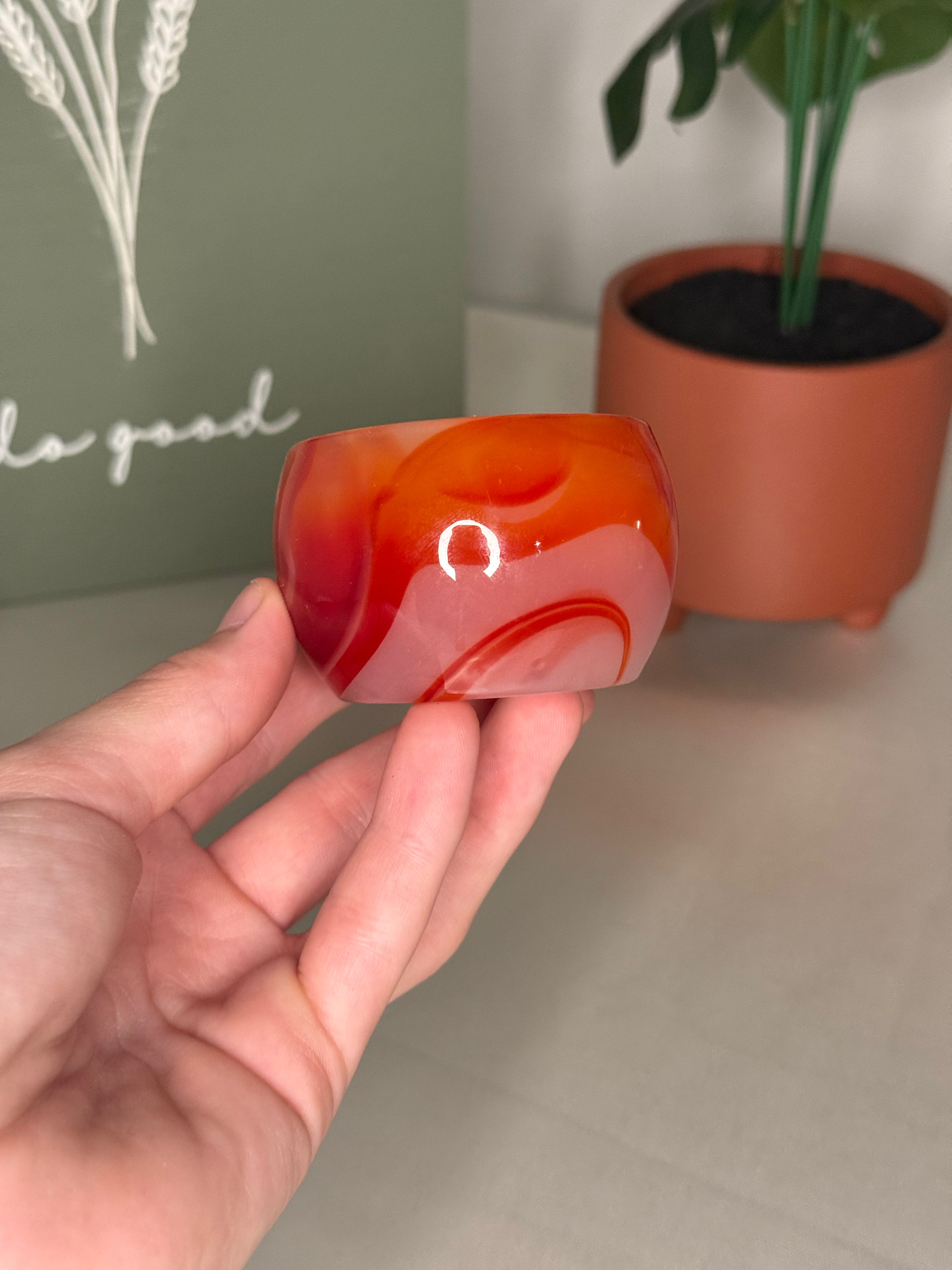 Agate bowl