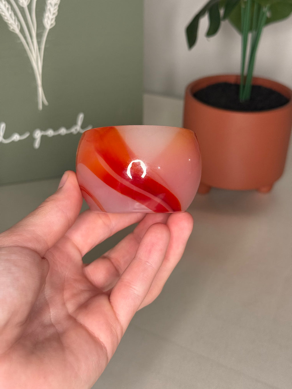 Agate bowl