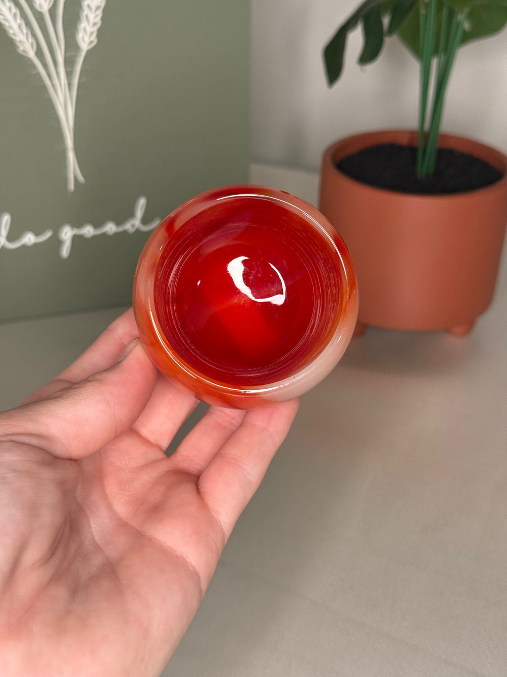 Agate bowl