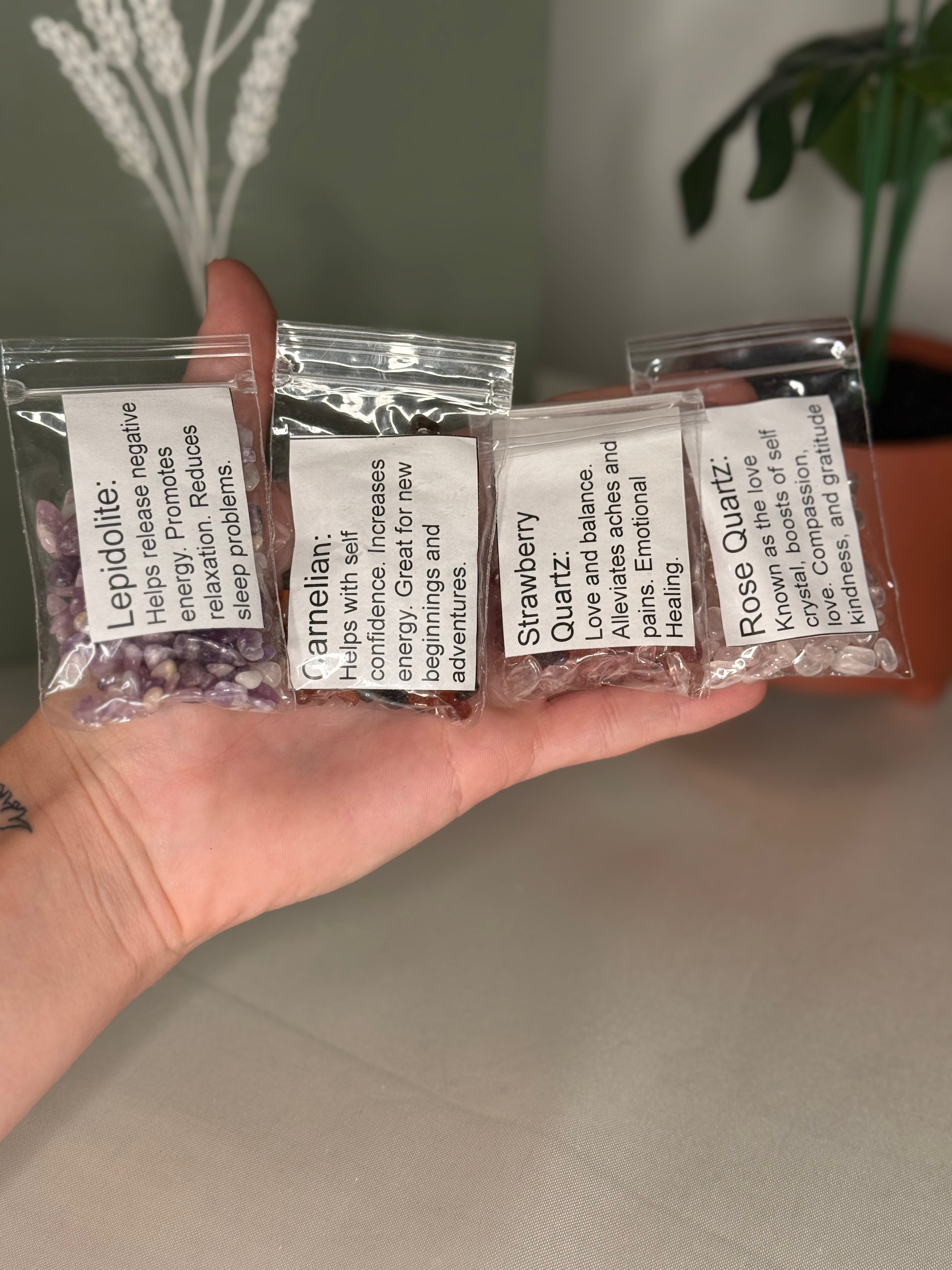 Crystal chips