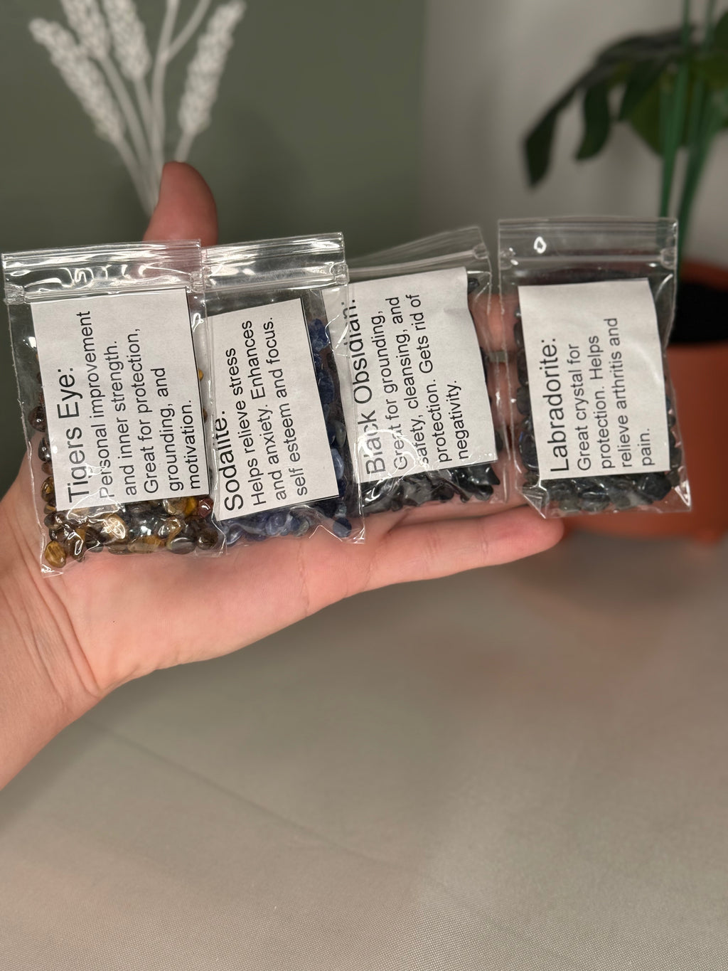 Crystal chips