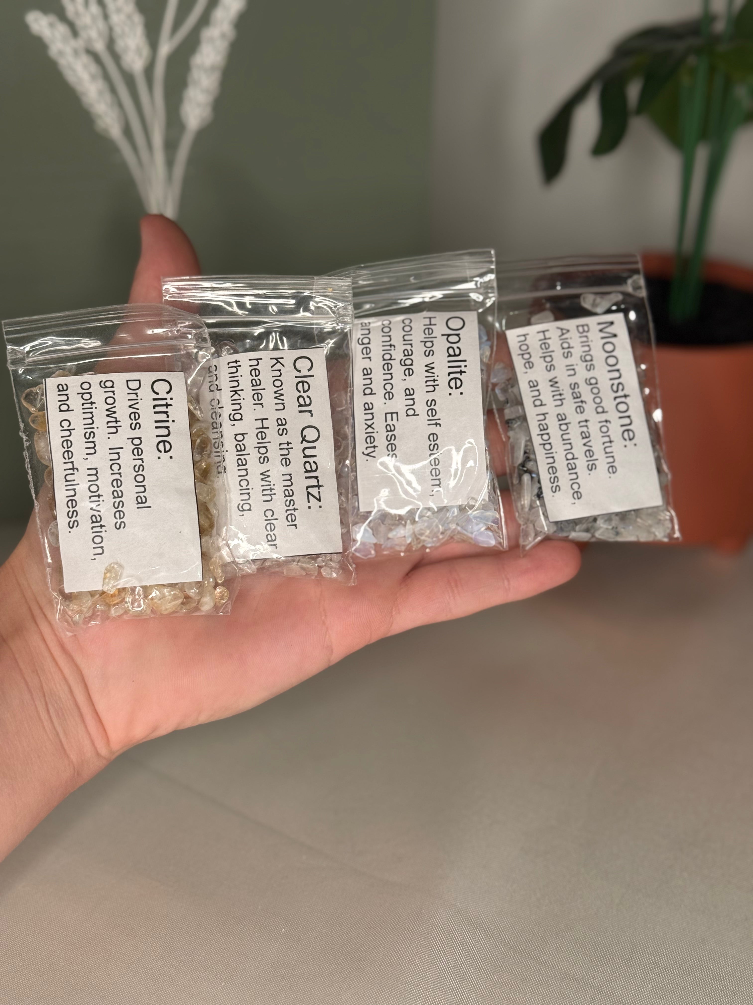 Crystal chips