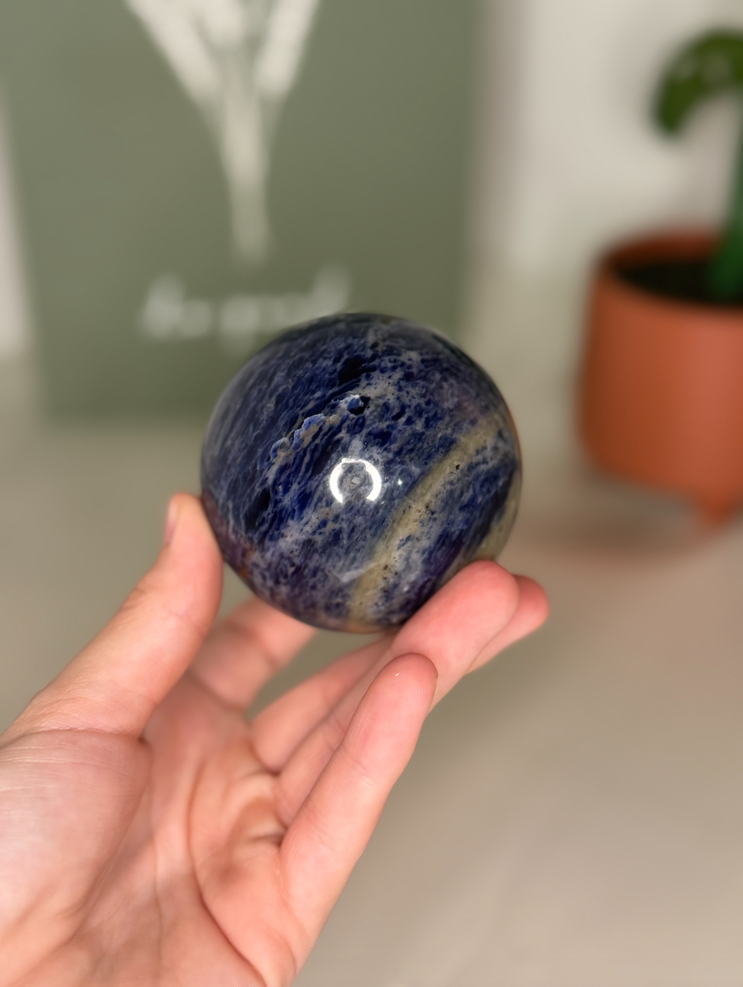 Sodalite sphere