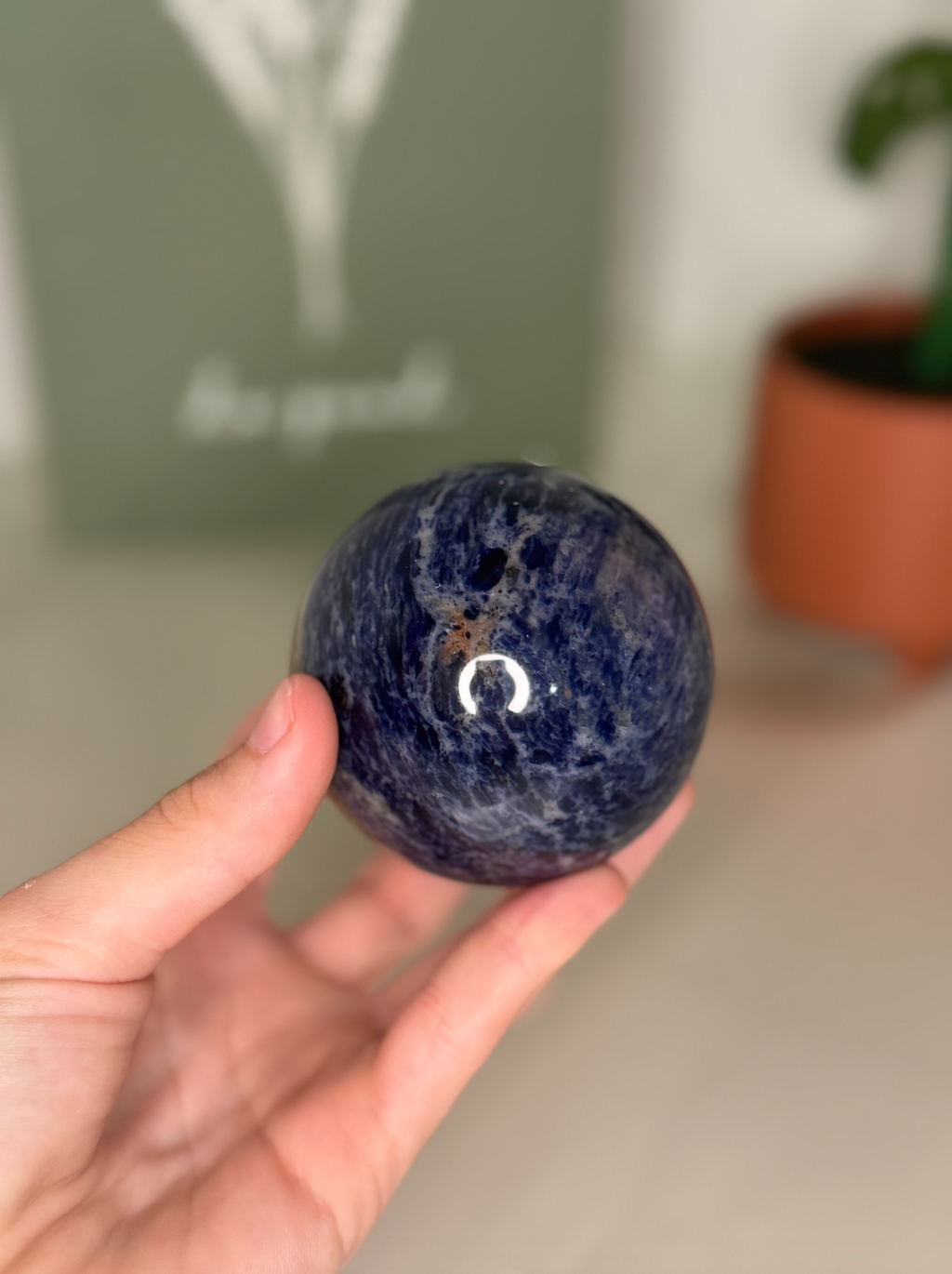 Sodalite sphere
